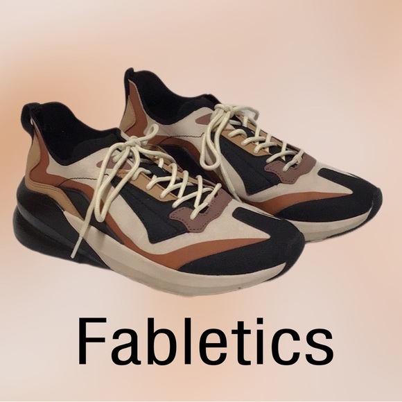 Fabletics Shoes - Fabletics Echo Performance Sneakers, Latte, Lightweight,‎ Size 6